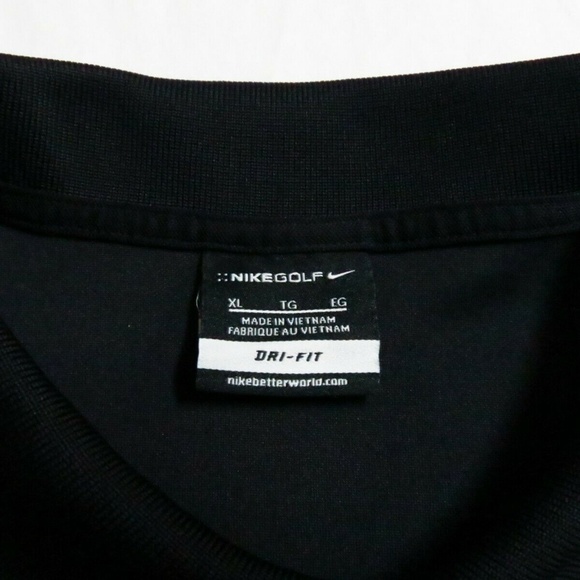 Large Black Nike Philadelphia Eagles Mens 84A Polo - Picture 4 of 8